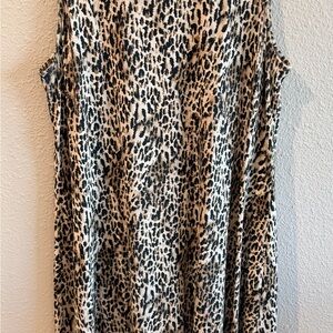 Chico's - Animal Print Dress - Size 3 (XL)